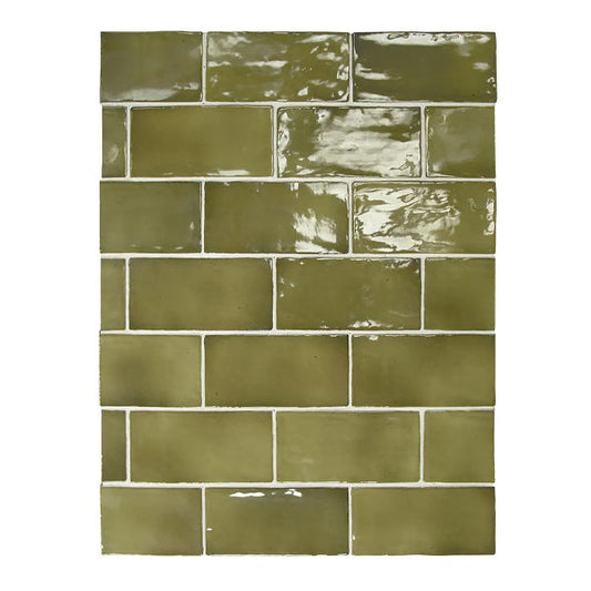 75x150mm Equipe Ceramicas - Manacor Basil Green