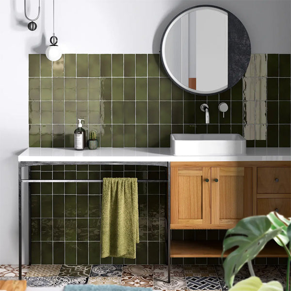 75x150mm Equipe Ceramicas - Manacor Basil Green