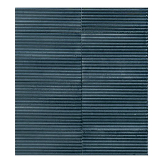 50x150mm Marazzi - Rice Blu Struttura Pleat Lux