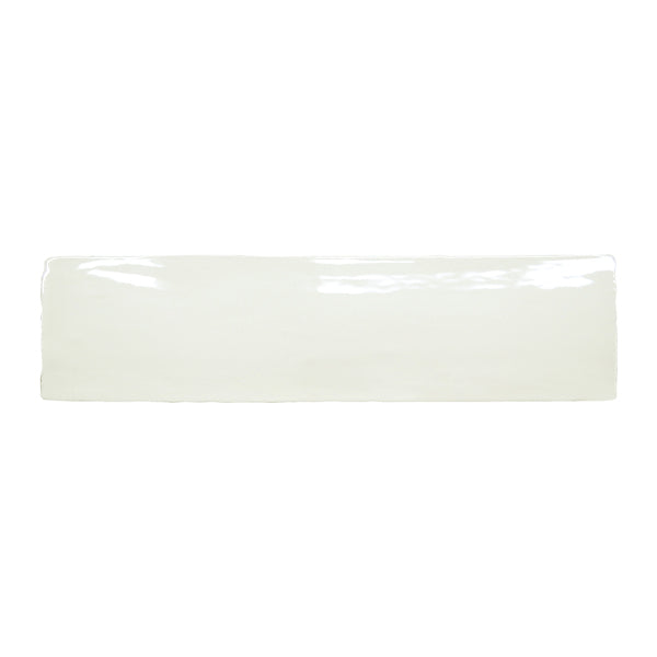 75x300mm Cobsa Ceramica - Handmade Bone (Milky White) Gloss