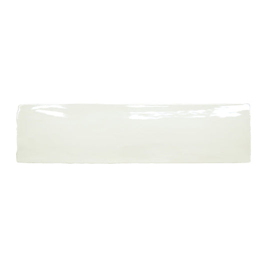 75x300mm Cobsa Ceramica - Handmade Bone (Milky White) Gloss
