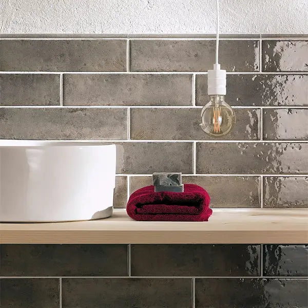 Elite Design Studio -  75x300mm Settecento - Oxida Grey