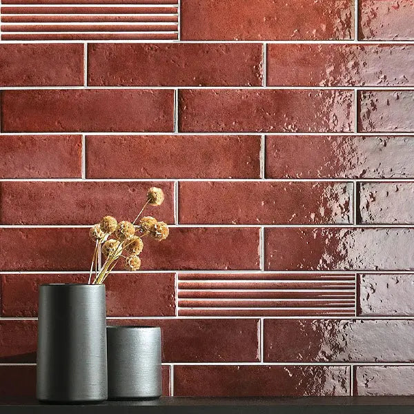 Elite Design Studio -  75x300mm Settecento - Oxida Red