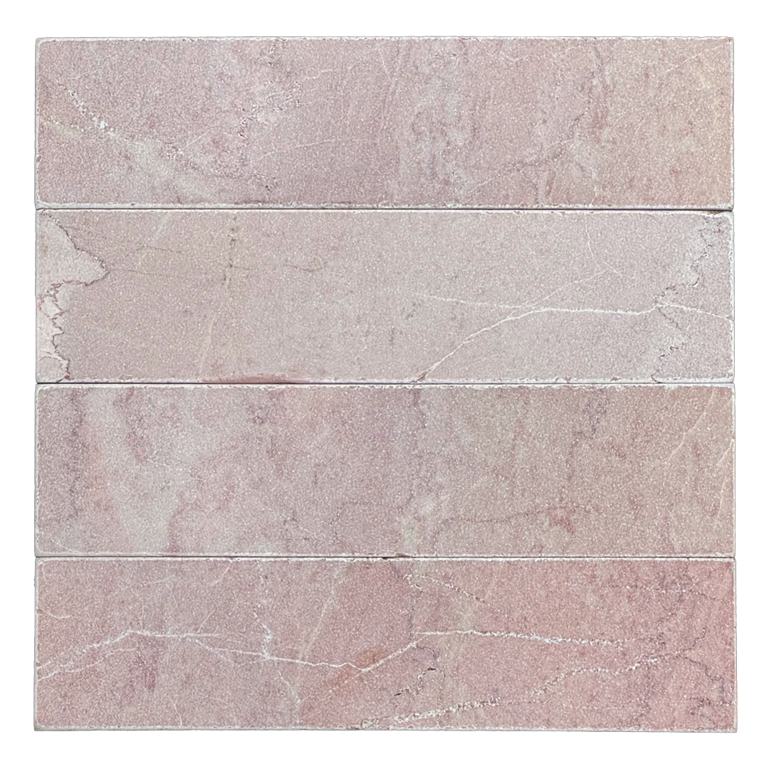 75x305mm EDS - Crema Rosso Tumbled Marble
