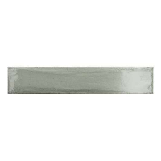 Elite Design Studio -  75x400mm Ceramica Del Conca - Frammenti Bricks Verde Acqua