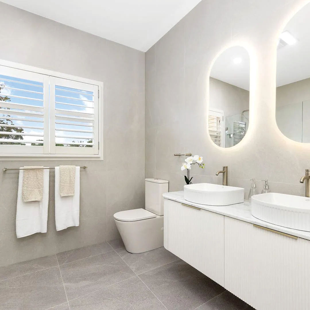Otti - 1500wx450hx450d Bondi 1500mm Satin White Fluted Wall Hung Vanity (Cabinet Only)