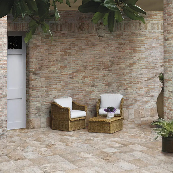 60x250mm Rondine - Bristol Rust Bricks
