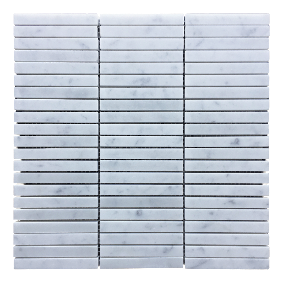 280x292mm EDS - Carrara KitKat Marble Mosaic