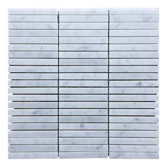 280x292mm EDS - Carrara KitKat Marble Mosaic