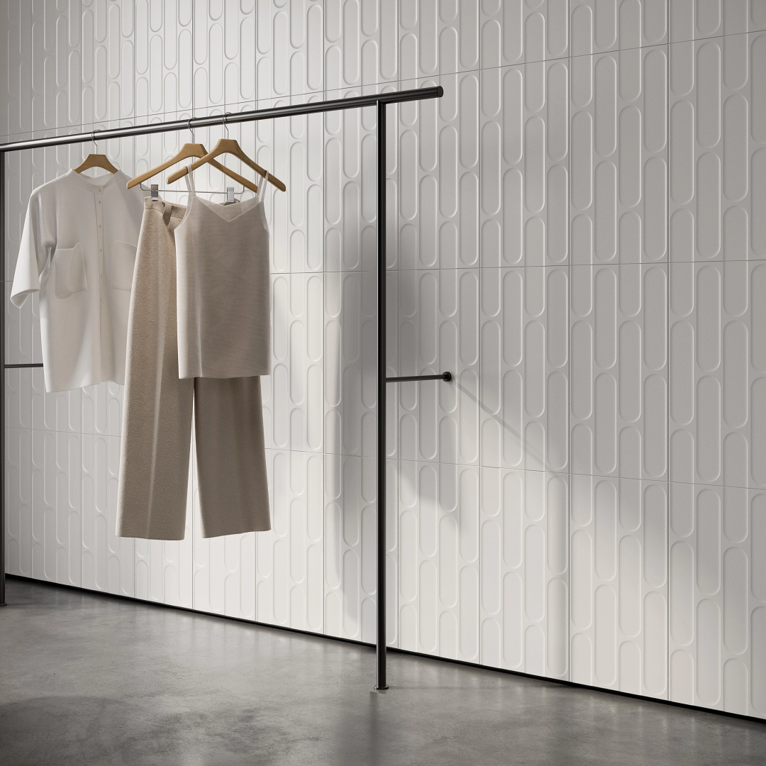 302x604mm Ceramica Fioranese - Biscuit Bianco