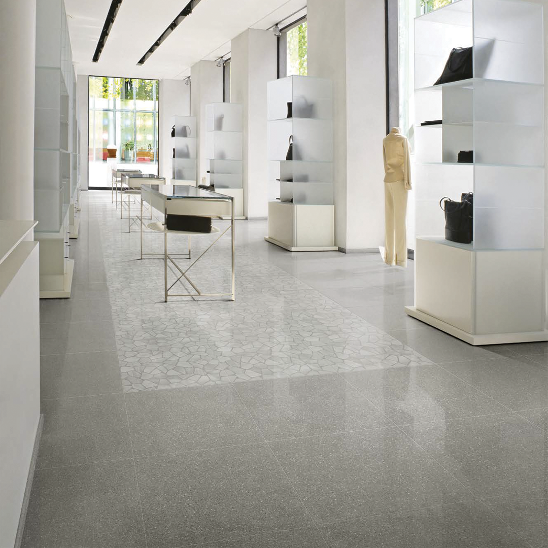 600x600mm Ceramiche Piemme - Bits & Pieces Ash Grain Facet