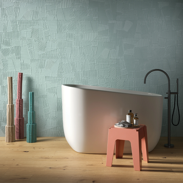 600x1200mm Ceramiche Piemme - Homey Paper Clay Green