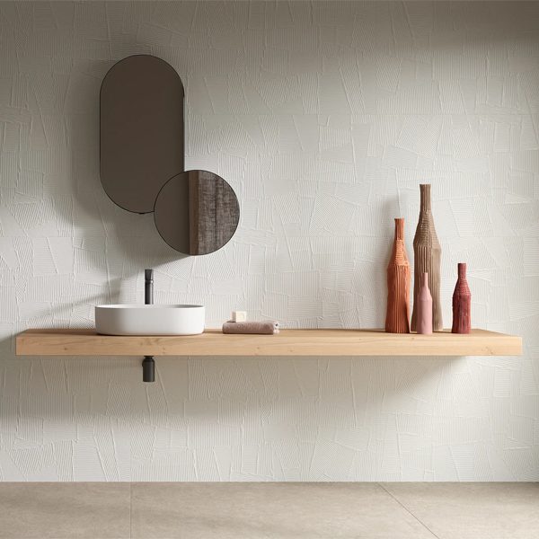 600x1200mm Ceramiche Piemme - Homey Paper Clay Neve