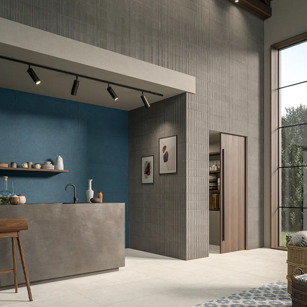 300x600mm Ceramiche Piemme - Homey Stripes Grey Matt