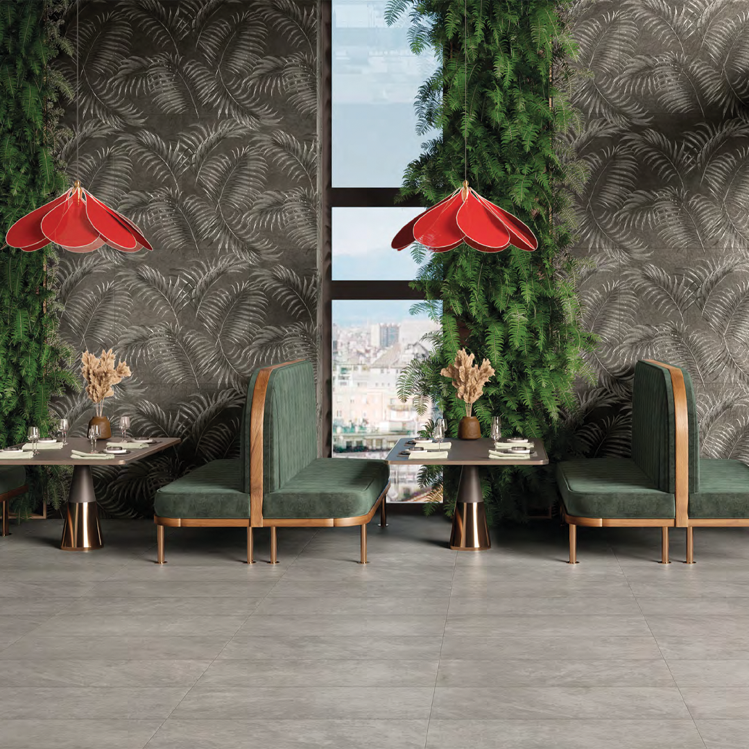 600x600mm Cercom Ceramiche - Absolute Stone Grey