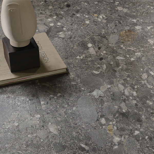 600x1200mm Cercom Ceramiche - Ceppo Nero
