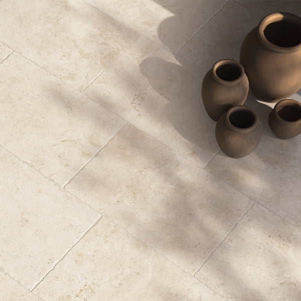Cerdomus - Tibur Cross-Cut Beige Modular (French Pattern)