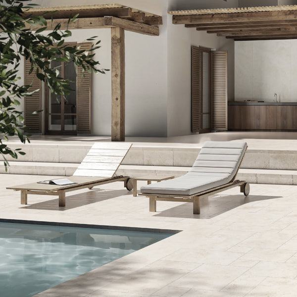 Cerdomus - Tibur Cross-Cut Bianco Modular (French Pattern)