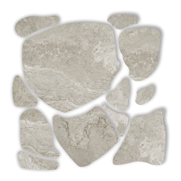 Padua - Norcia Crosscut Grey (Crazy Pave)
