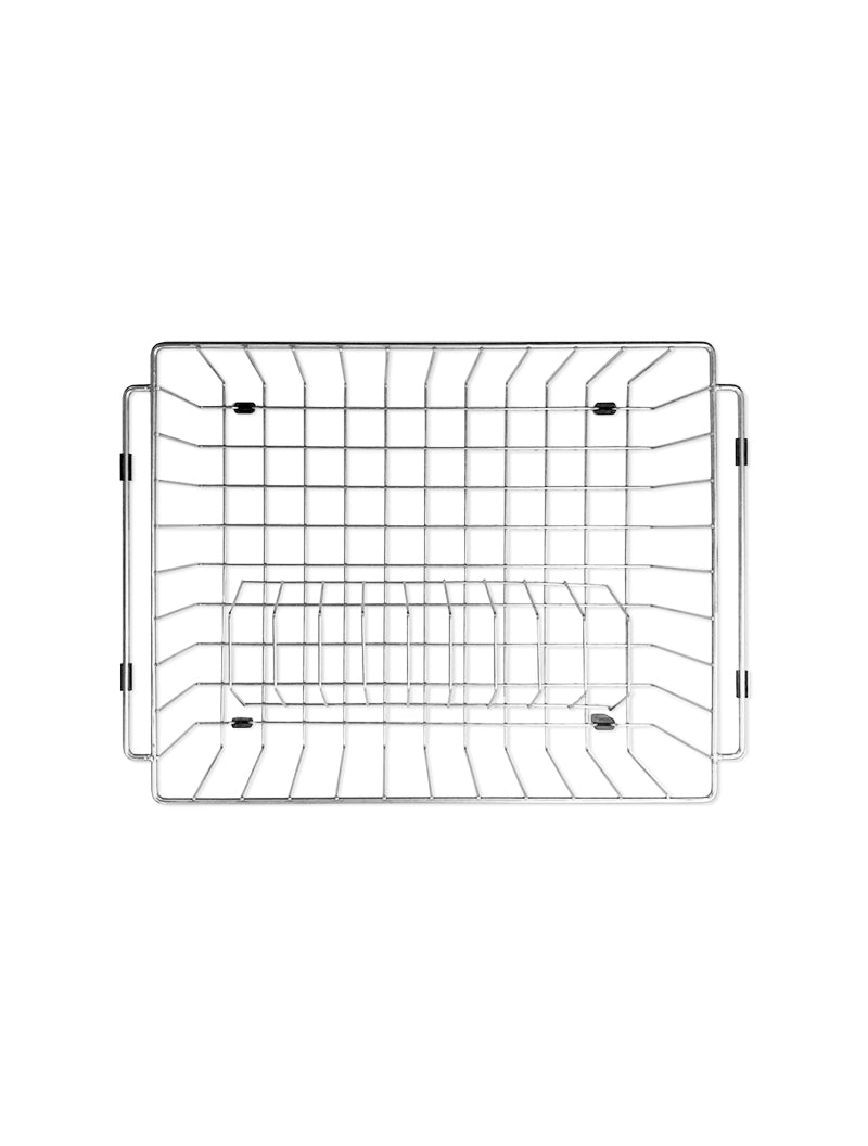 Meir Lavello Dish Rack PVD Brushed Nickel