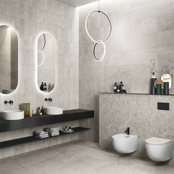 600x1200mm Edimax Astor - Velvet Grey