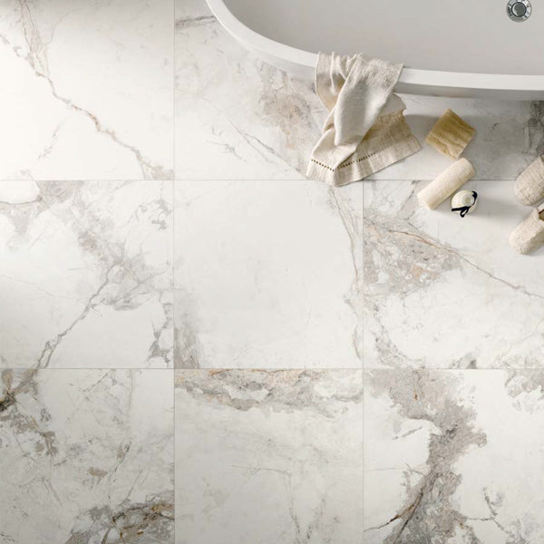 600x600mm Edimax Astor - Golden Age White