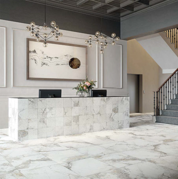 600x600mm Edimax Astor - Golden Age White