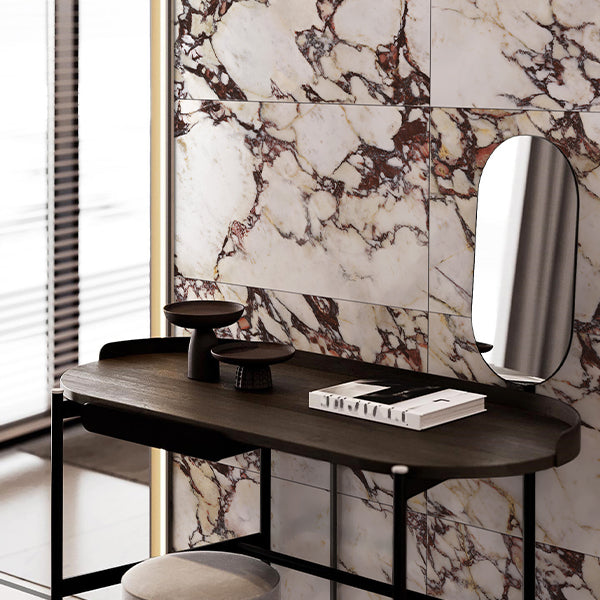600x600mm Energieker - Marbles Calacatta Viola