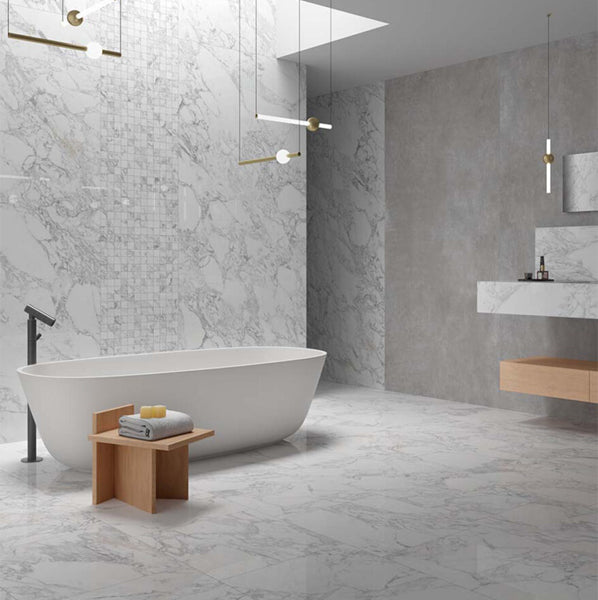 600x600mm Energieker - Marbles Arabescato