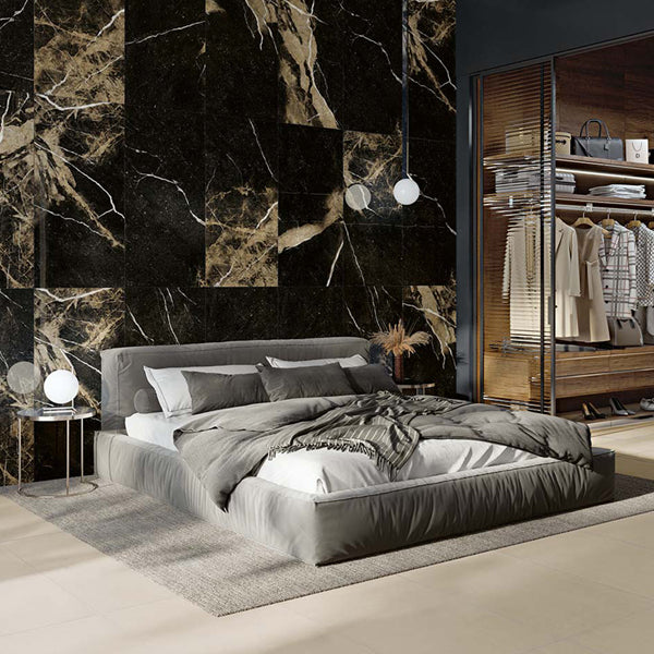 600x1200mm Energieker - Marbles Pierre Black