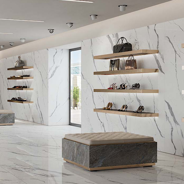 1200x1200mm Energieker - Marbles Statuario Superiore