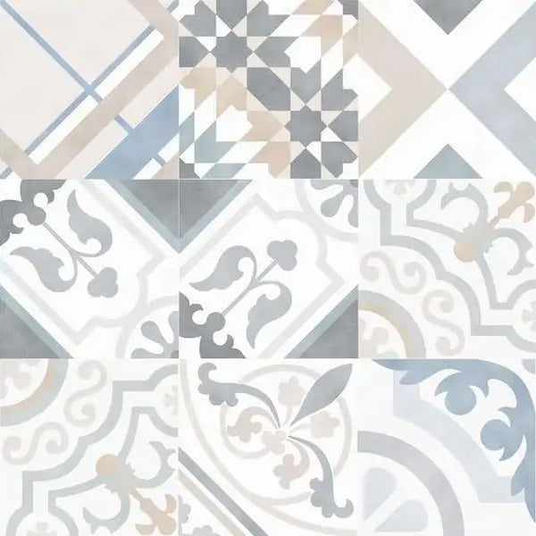 150x150mm Estudio Ceramico - Frame15 Patchwork Chic