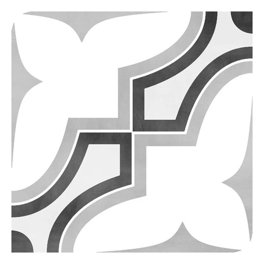 150x150mm Estudio Ceramico - Frame15 Tie B&W