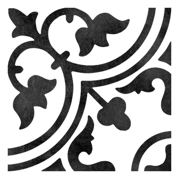 150x150mm Estudio Ceramico - Frame15 BW Clover