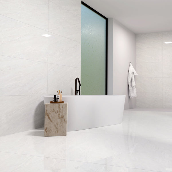 300x600mm Everstone - Euromarmo Pearl White