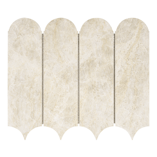 338x292mm Everstone - Euromarmo Taj Mahal Feather