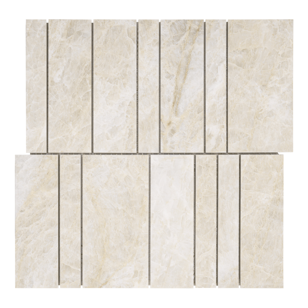 300x300mm Everstone - Euromarmo Mosaic Taj Mahal Nova Brick