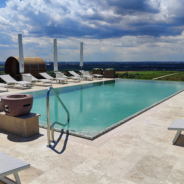 312x495mm Ezarri Pool Mosaic - Aquarelle Pigment 25mm Safe (Anti-Slip)