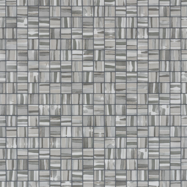 365x365mm Ezarri Pool Mosaic - Aquarelle Layers 50mm Safe (Anti-Slip)