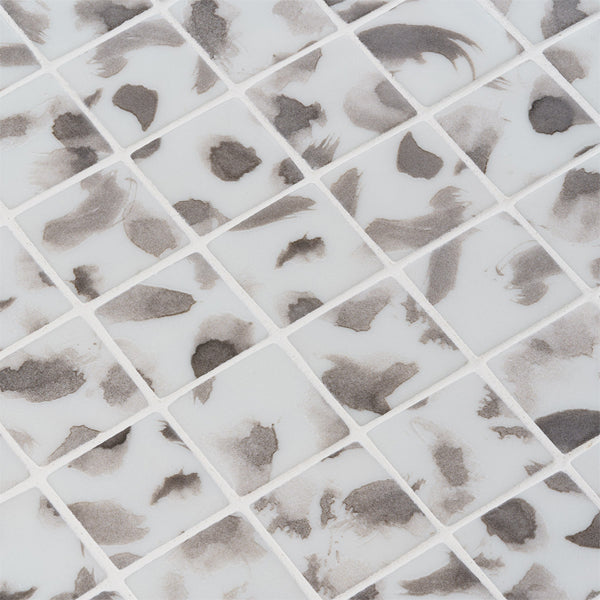 365x365mm Ezarri Pool Mosaic - Aquarelle Shades 50mm Safe (Anti-Slip)