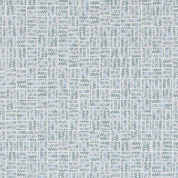 365x365mm Ezarri Pool Mosaic - Aquarelle Strokes 50mm Safe (Anti-Slip)