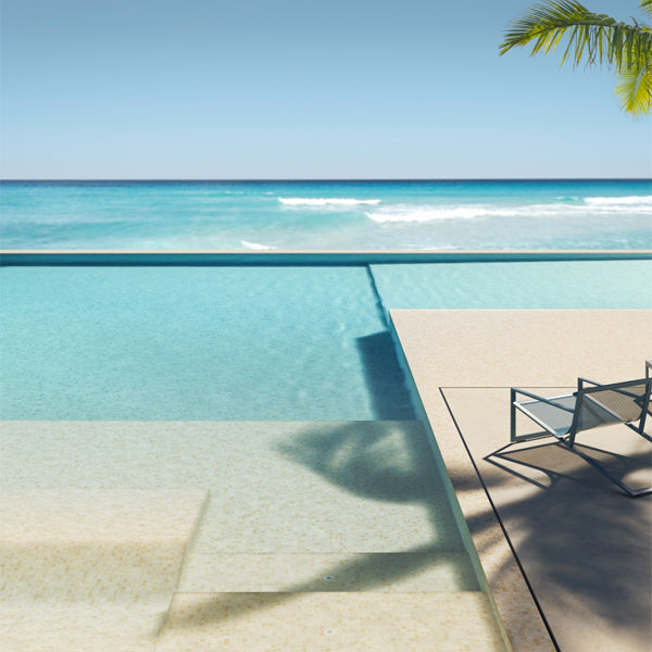 312x495mm Ezarri Pool Mosaic - Aquarelle Wet-in-Wet 25mm Safe (Anti-Slip)