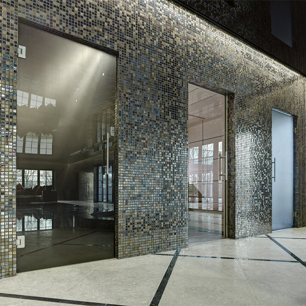 312x495mm Ezarri Pool Mosaic - Cocktail Alexander 25mm Gloss