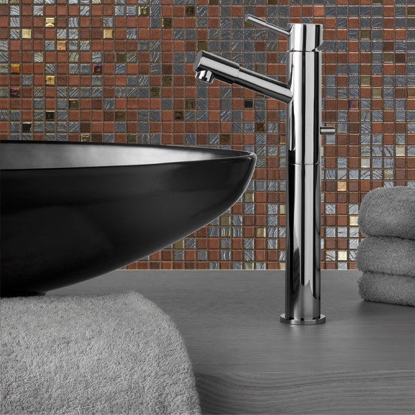 312x495mm Ezarri Pool Mosaic - Cocktail Bloody Mary 25mm Gloss