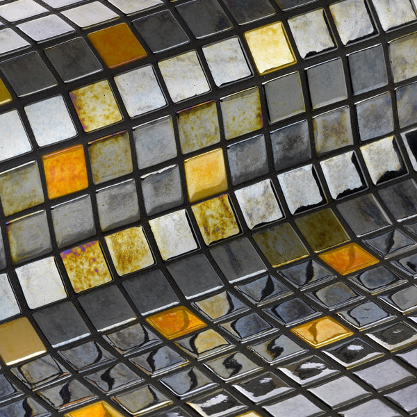 312x495mm Ezarri Pool Mosaic - Cocktail Margarita 25mm Gloss