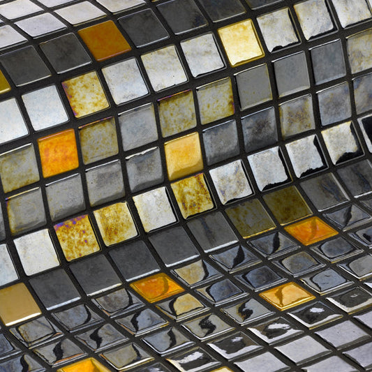 312x495mm Ezarri Pool Mosaic - Cocktail Margarita 25mm Gloss