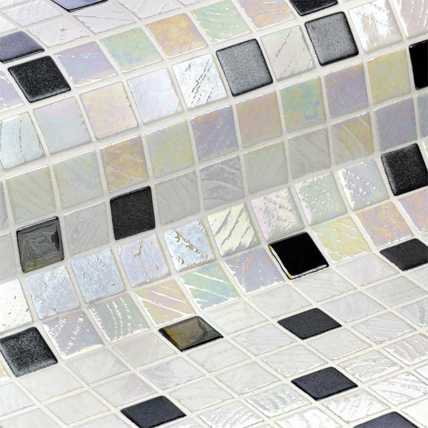 312x495mm Ezarri Pool Mosaic - Cocktail Mojito 25mm Gloss