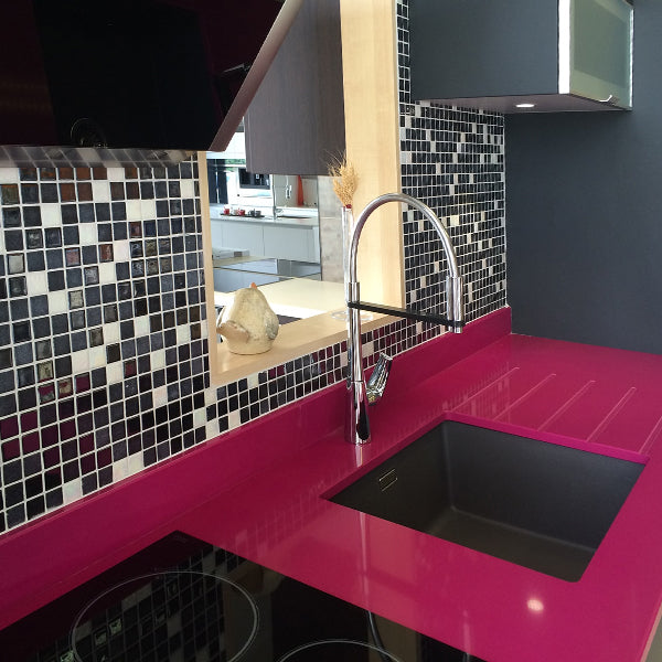 312x495mm Ezarri Pool Mosaic - Cocktail San Fransisco 25mm Gloss