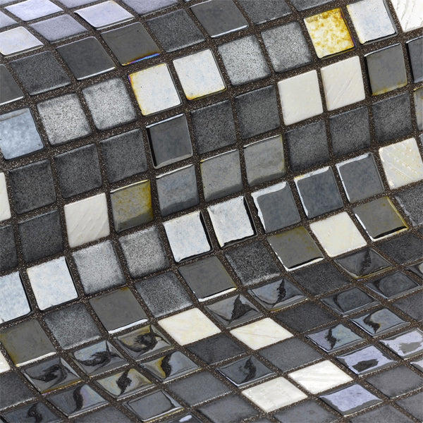 312x495mm Ezarri Pool Mosaic - Cocktail San Fransisco 25mm Gloss