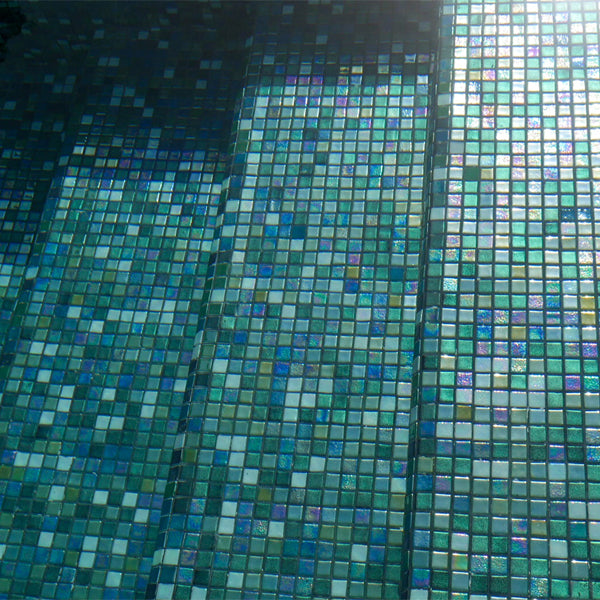 312x495mm Ezarri Pool Mosaic - Cocktail Tomahawk 25mm Gloss